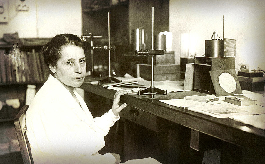 Meitner at work
