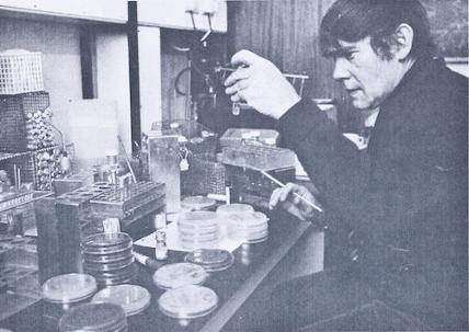 Brenner in the lab Brenner in the lab