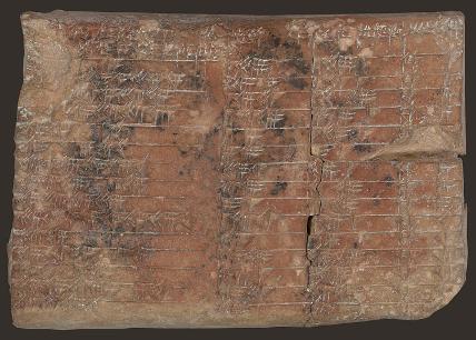 Cuneiform Tablet Cuneiform Tablet