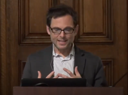 David Herzberg speaking at the Shopping for Health event, held at the College of Physicians of Philadelphia on October 11, 2018 David Herzberg speaking at the Shopping for Health event, held at the College of Physicians of Philadelphia on October 11, 2018