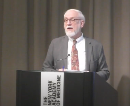 Paul Theerman giving the opening remarks at the Sickness and the City event, held at the New York Academy of Medicine on October 24, 2018 Paul Theerman giving the opening remarks at the Sickness and the City event, held at the New York Academy of Medicine on October 24, 2018