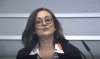 Montserrat Cabré giving a lecture